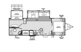 2008 Forest River RV Salem LA 312BHBS