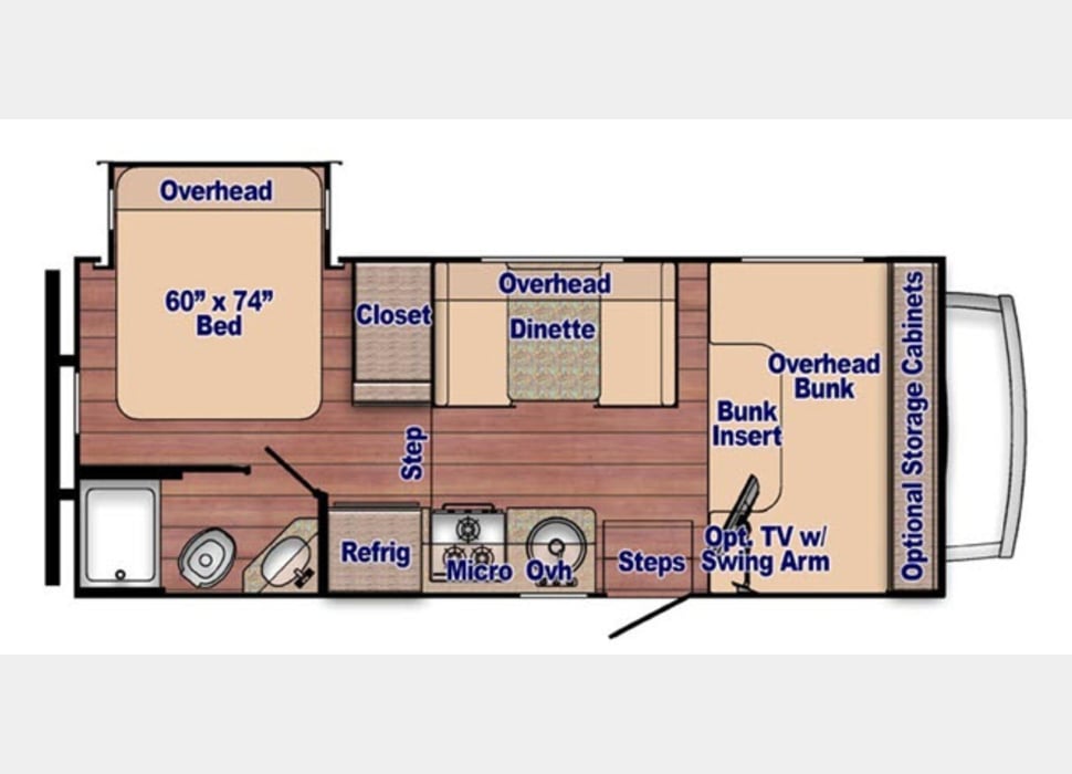Class C Motor Home rentals in Houston