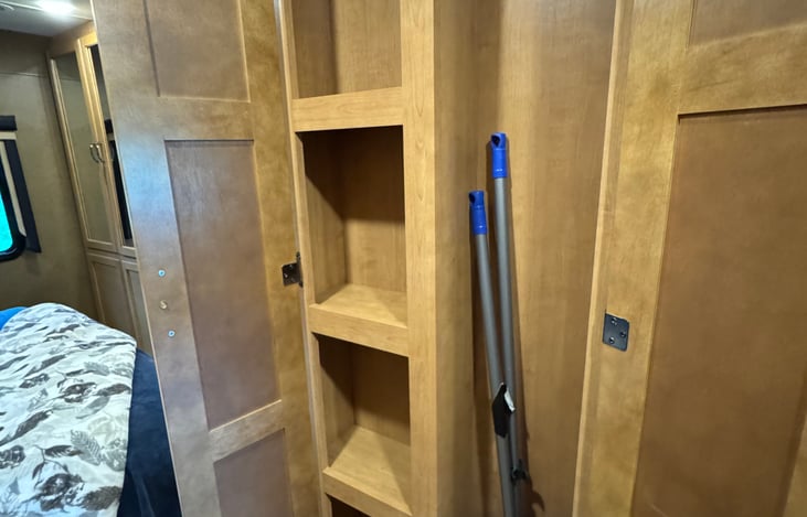 Food storage and Broom Closet