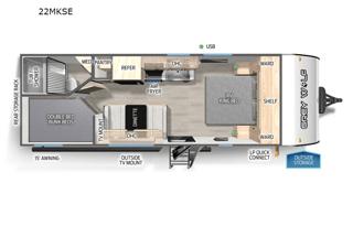 Family Camper 27ft Grey Wolf – Stress-Free Trips