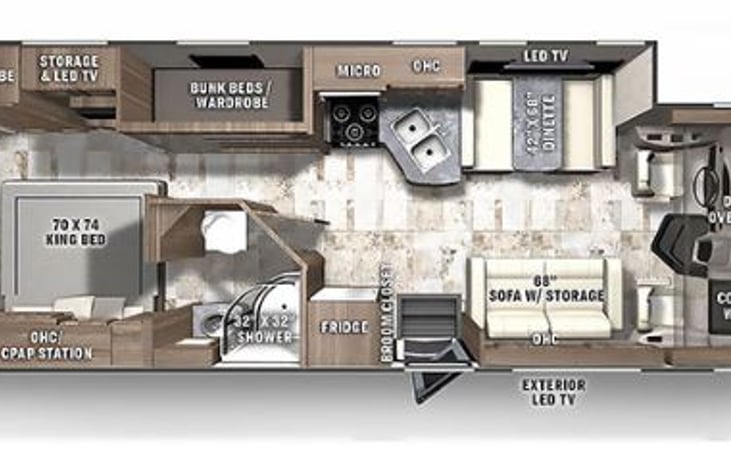 Large Open Floorplan