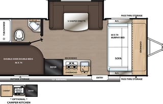 2022 Coachmen RV Catalina Summit Series 7 184BHS
