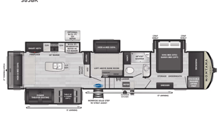 Keystone Montana High Country 385BR