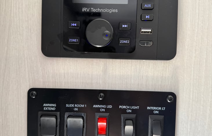 Captain's Control Panel and DJ Booth