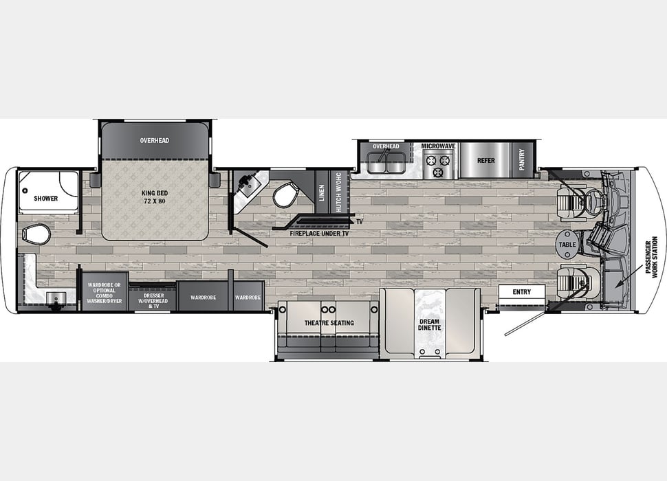 Class A Motor Home rentals in Bend