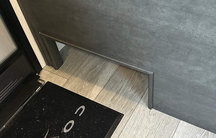 Shoe Garage at doorway