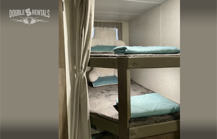 Comfy Bunk Beds with Thick Foam Mattresses