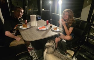 The Forte Family's Big ASS Camper dog/kid friendly