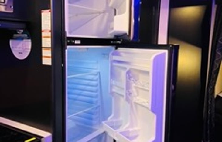 Refrigerator ready to be stocked with your favorite foods and beverages