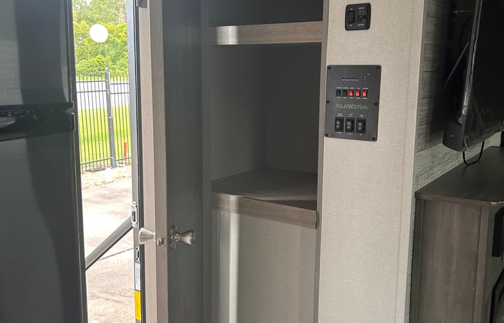 Front Entrance and Storage Closet