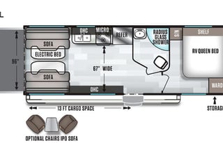 2019 Forest River RV Salem Cruise Lite 211SSXL