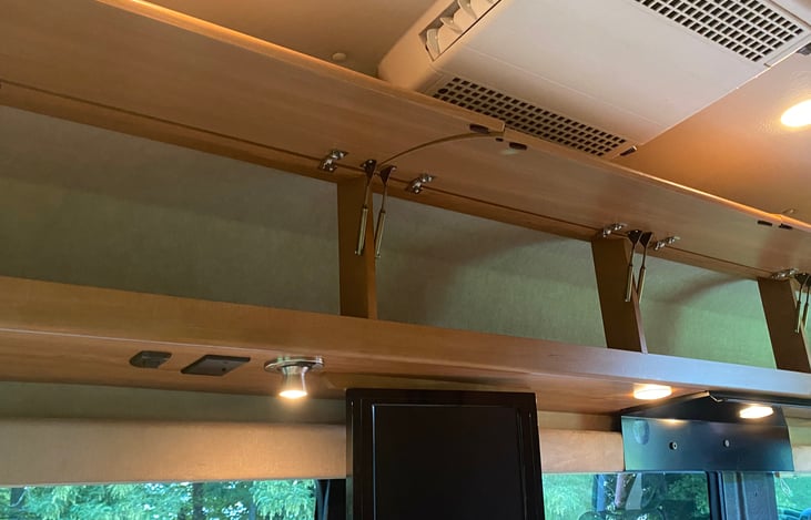 So much storage it won't fit in one picture!