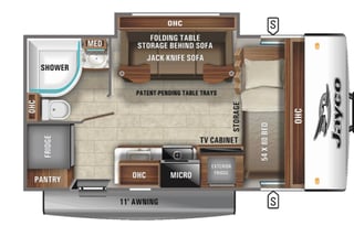 2022 Jayco Jay Feather Micro 166FBS