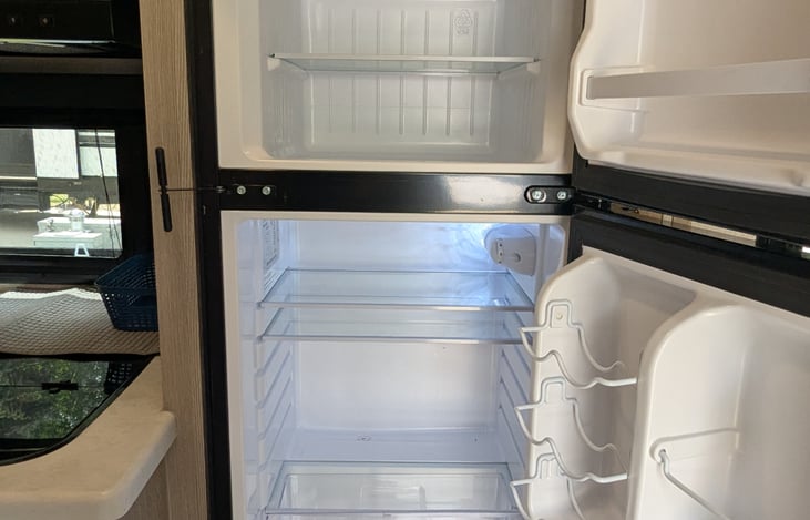 Roomy Fridge and Freezer