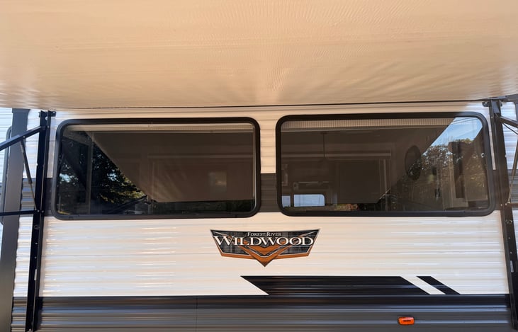 Two large picture windows