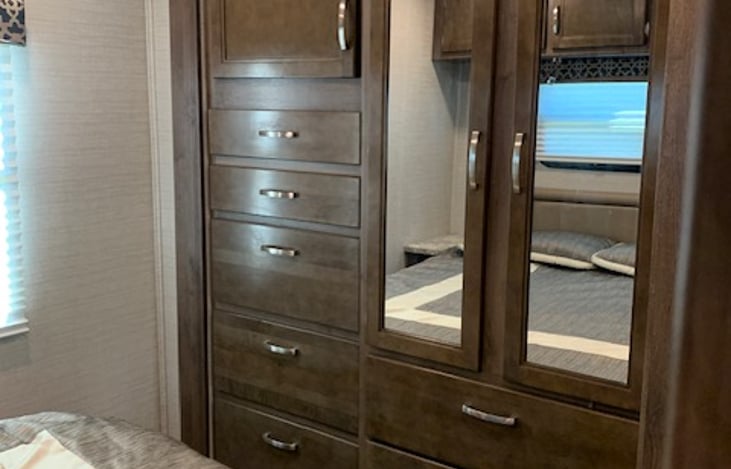 plenty of storage space