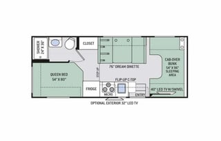 NEW 2024 Exclusive21'Crossover low profile sleep 6