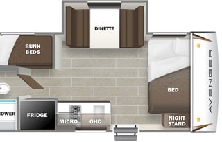 Perfect sized bunk house!