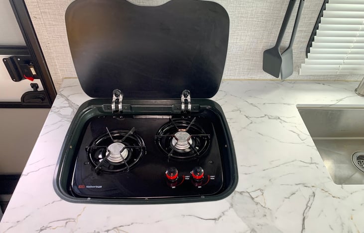 2-Burner gas stove