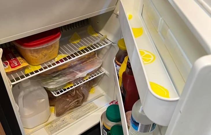 Plenty of space for your food items that need to be kept cold - however, we recommend a cooler with ice for extra drink space.