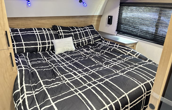 Private King Bedroom with Lots of Storage