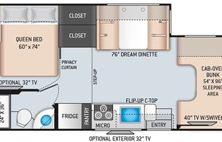 2021 Thor Motor Coach Four Winds 24F