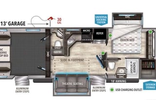 **Grand Design Momentum 31*2 bathrooms!