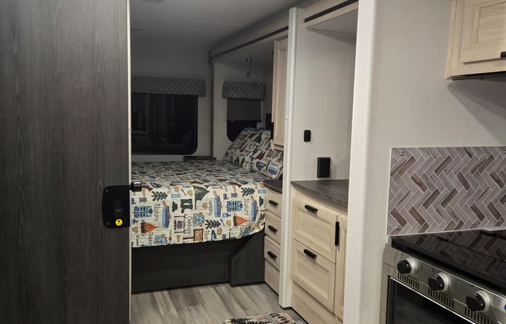 Bathroom sliding door