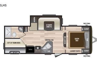 2019 Keystone Bunkhouse Sleeps 8! Family Friendly!