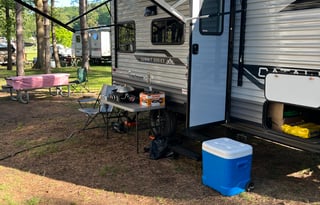 coachmen catalina summit  couple camper