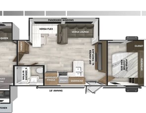 Forest River RV Wildwood 31KQBTS