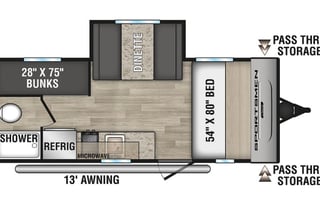 2020 KZ Sportsmen Classic 181BH