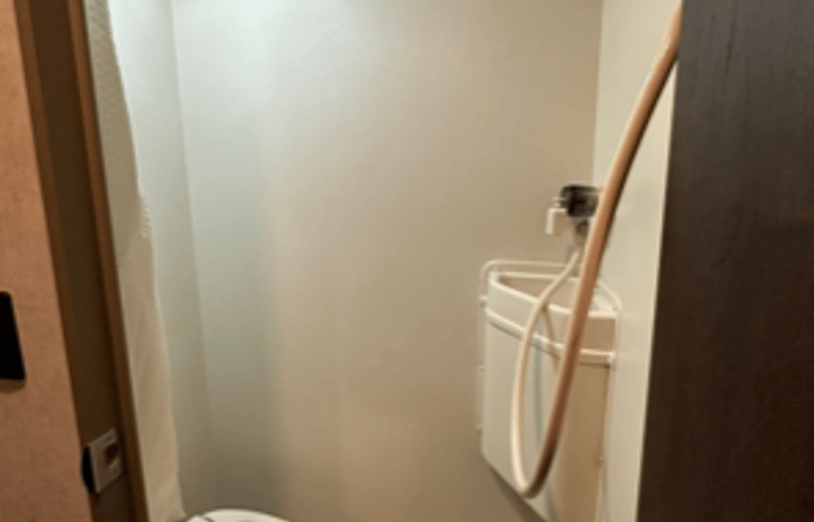 Toilet shower combo, get it done in one stop...