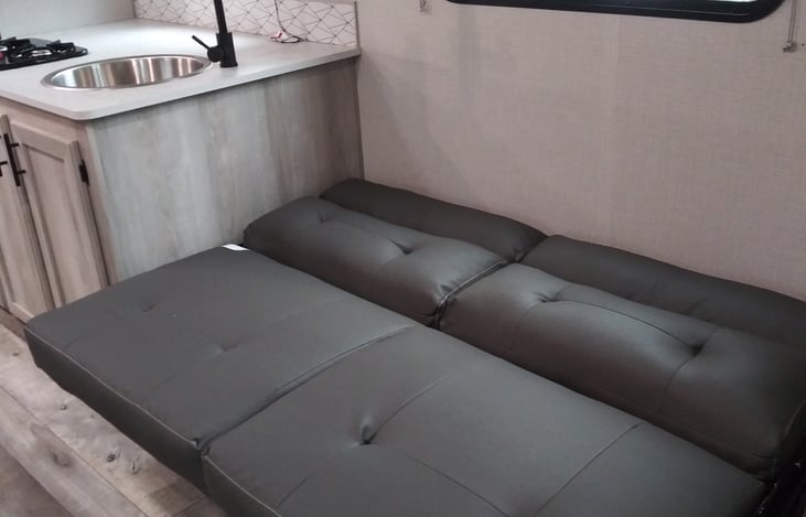 This bed is appropriate for children or a smaller/shorter adult.