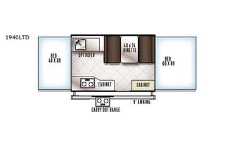 2019 Forest River RV Rockwood Freedom 1940LTD