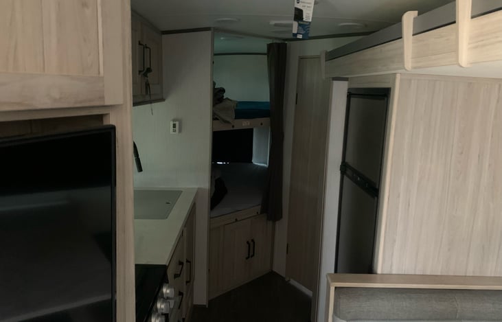 Two full size bunk beds