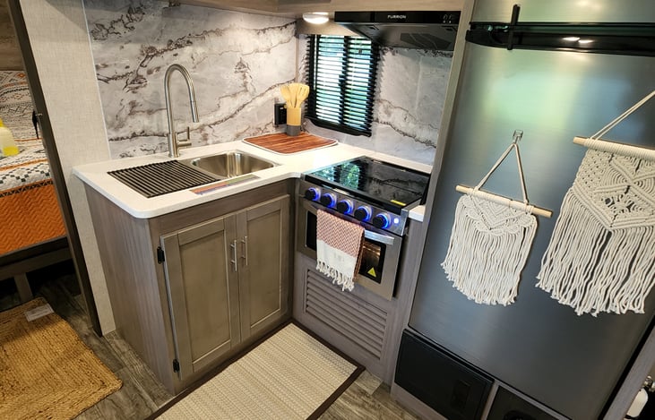 Enjoy a home cooked meal right here.