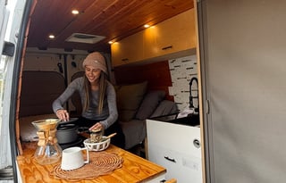 Luxury Mercedes Sprinter Van | Solar, Shower