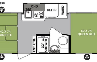 2018 Forest River RV R Pod RP-190