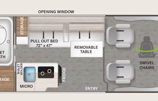 2023 Thor Motor Coach Rize 18M