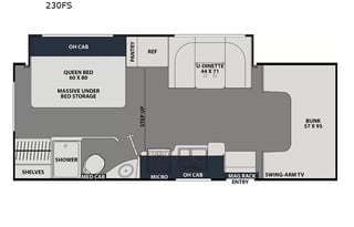 Fireside RV 2023 Coachman Leprechaun 230FS LMI1769