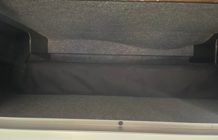 Overhead Storage area