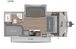 Family Friendly 2025 Jayco JayFlight SLX 197MB