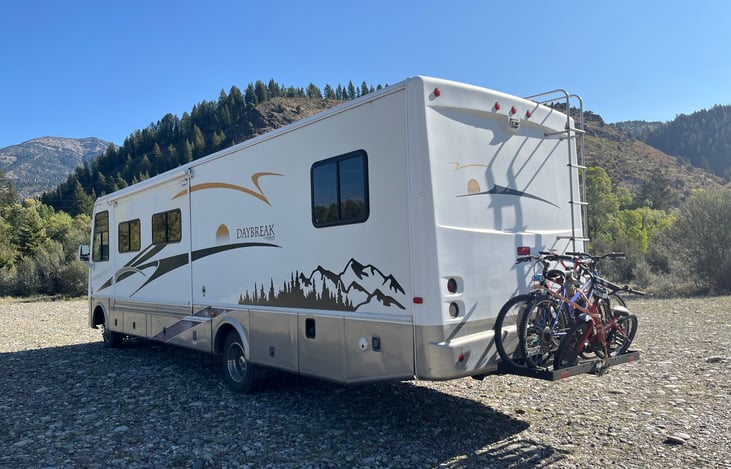 Bike rack available