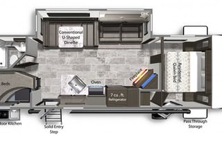 2022 Dutchmen RV Coleman Lantern LT Series 2755BH