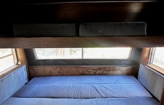 *Burning Man* Trailer setup on playa ready