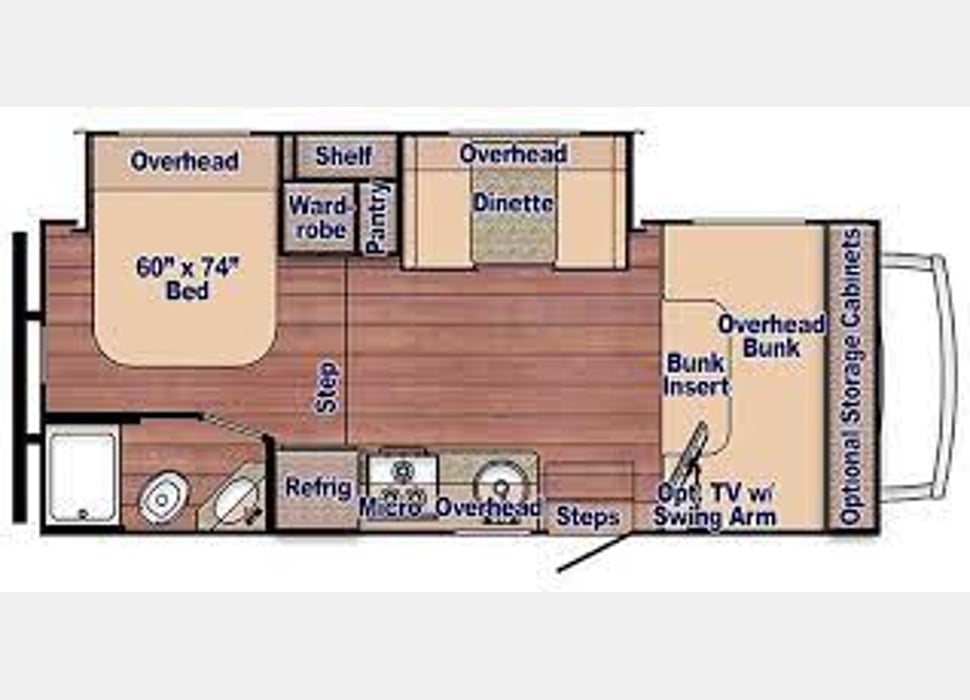 Class C Motor Home rentals in Aubrey