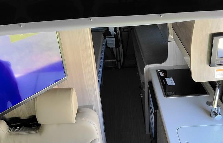 View from upper top bed