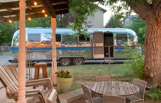 Silver Stays 1981 Airstream Excella II