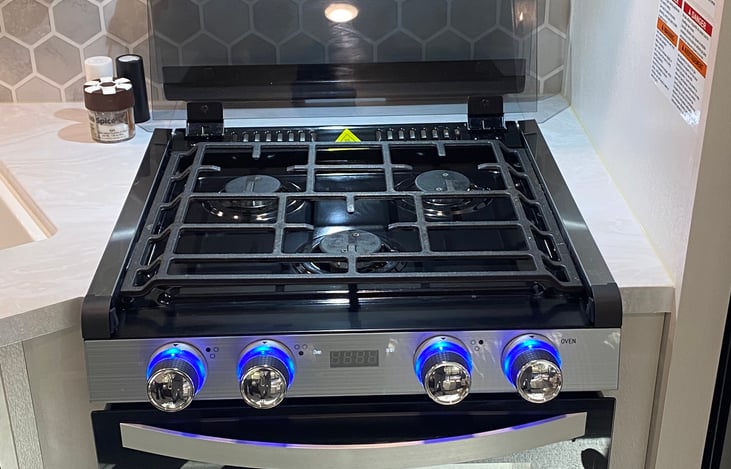 3 Burner stove and oven